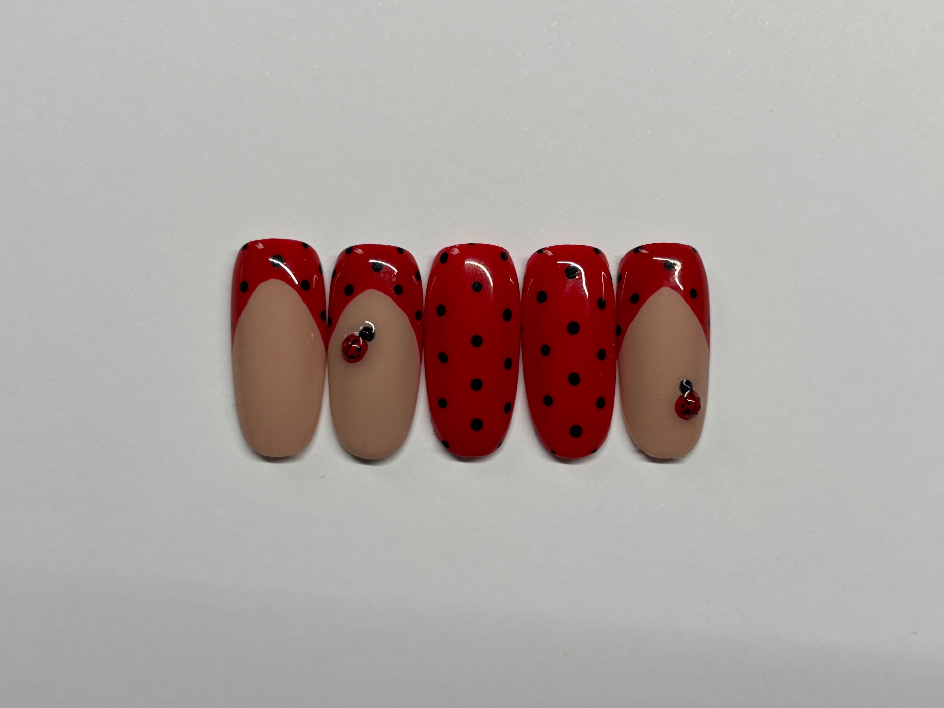 Nail-Set "Marienkäfer"